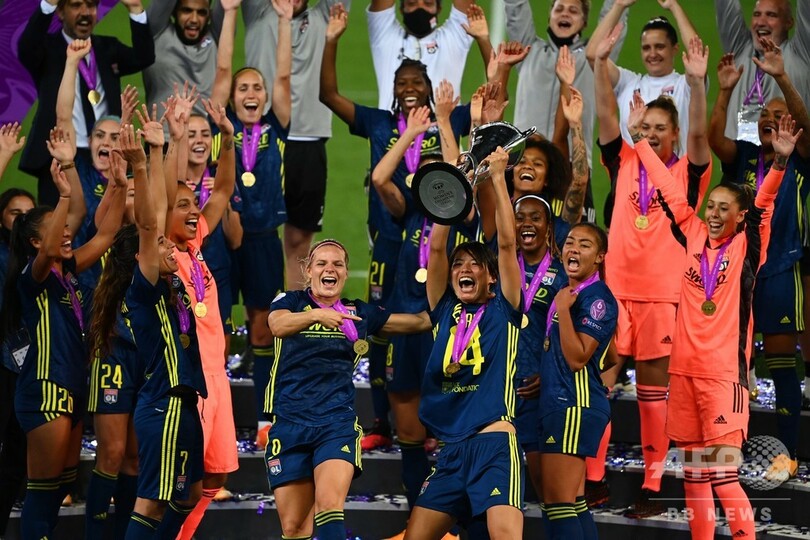 リヨンが女子欧州CL5連覇、熊谷が強烈ミドルで決勝点