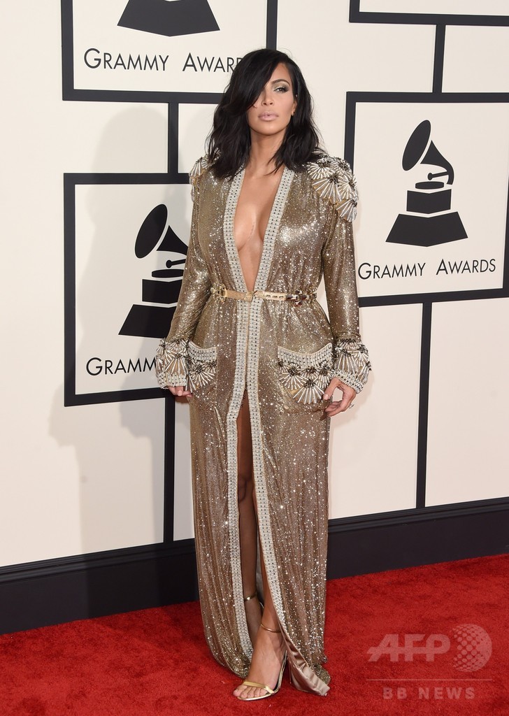 今回はイマイチ？なドレスアップ、キム・カーダシアン