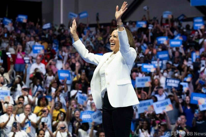 ハリス氏「トランプ時代は終わり」 出馬後初インタビュー