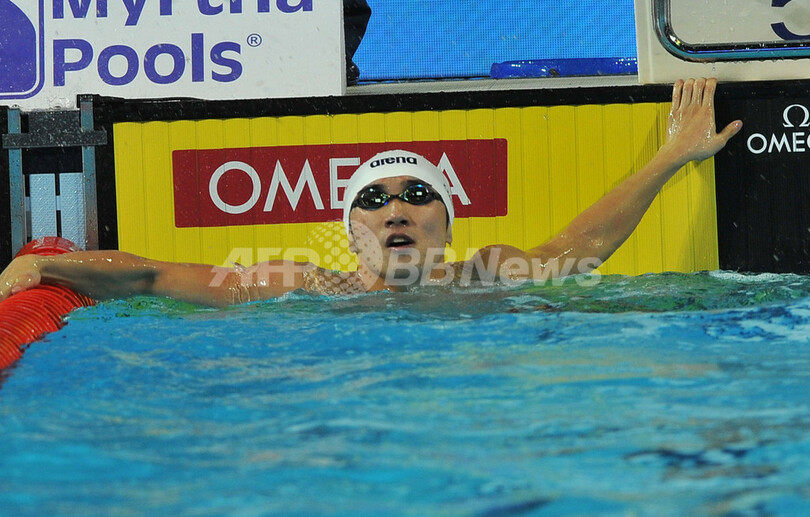 金田が男子200mバタフライ優勝、世界短水路選手権