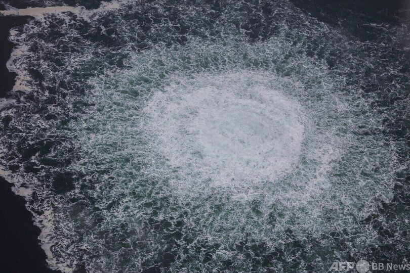 パイプラインガス漏れ4か所に ロシア、「国家が関与」との見方