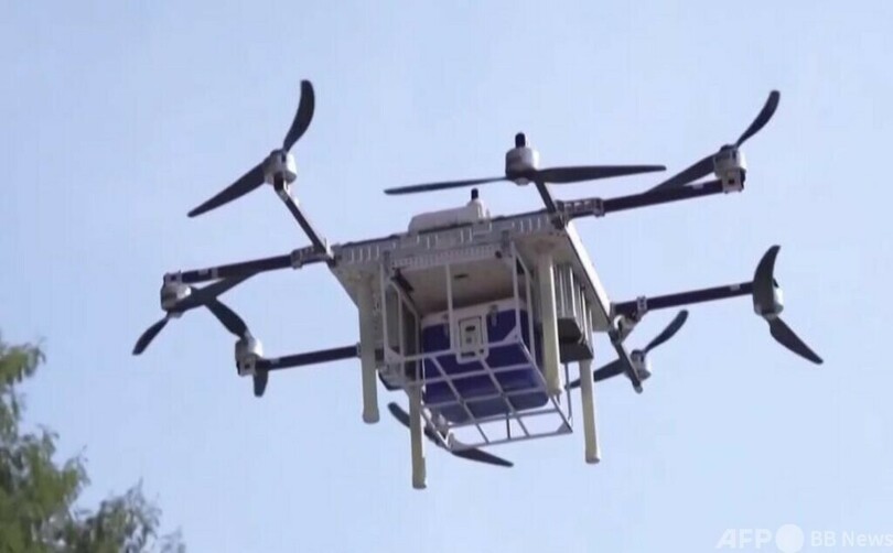 中国製民生用ドローン 世界市場74%占める