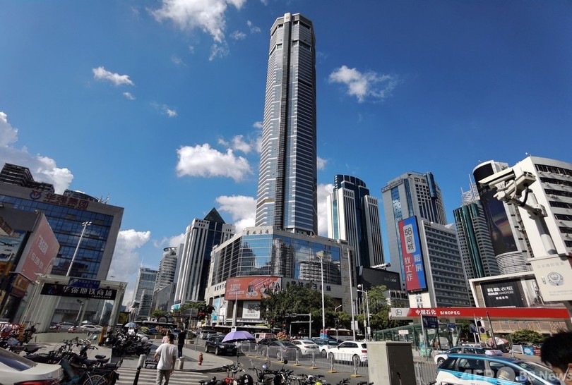 中国の突然揺れた超高層ビル 調査実施 ネット上では懸念の声 写真8枚 国際ニュース Afpbb News