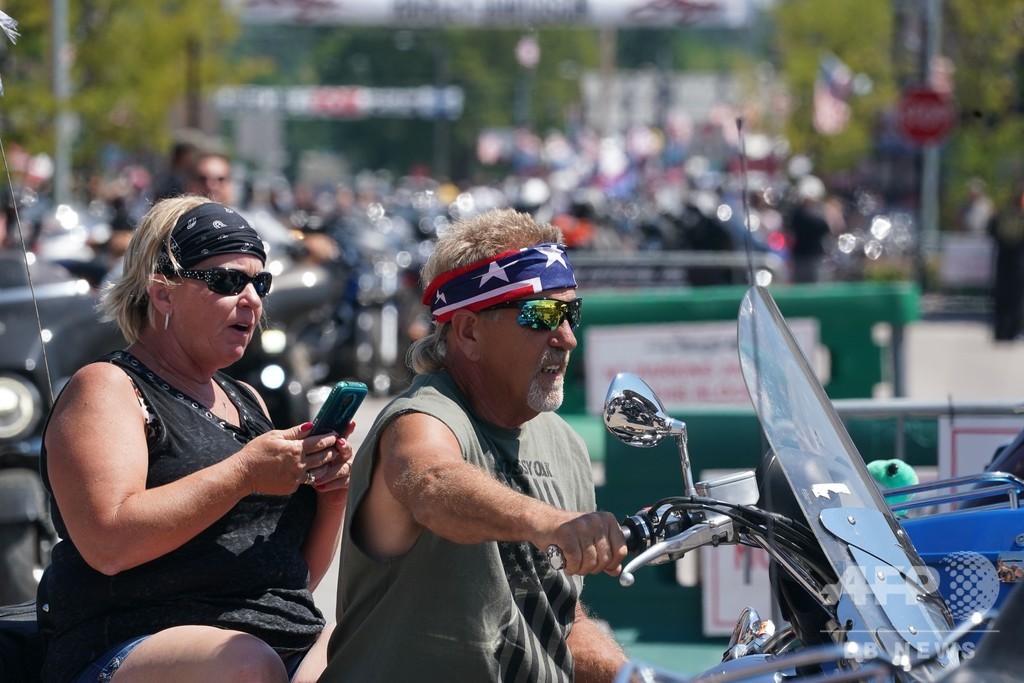 コロナの懸念よそに世界最大級のバイクイベント、米スタージス 写真12枚 国際ニュース：AFPBB News