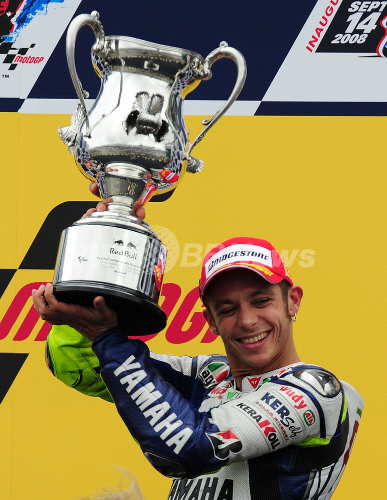 ロッシ インディアナポリスGPを制しMotoGPクラス最多の69勝目 写真12枚 国際ニュース:AFPBB News