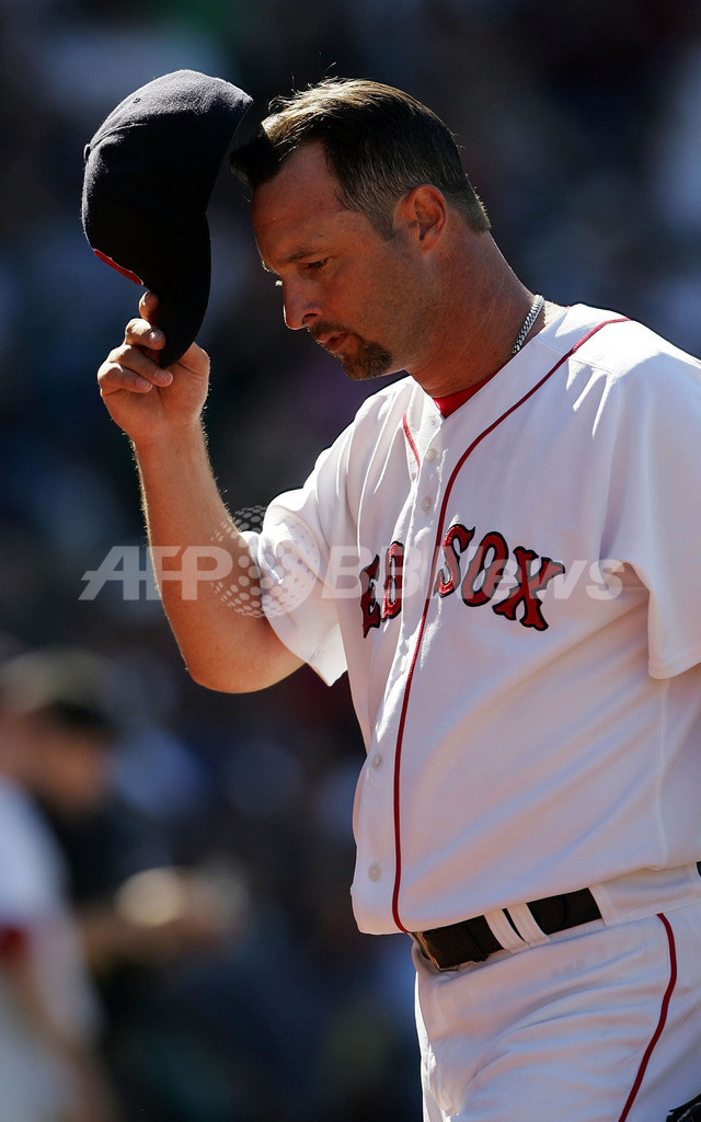 マニーラミレス ボストンレッドソックス ホームユニフォームフィギュア