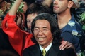 高田賢三氏。フランス・パリでのショーで（1999年10月7日撮影、資料写真）。(c)Thomas COEX / AFP