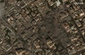 イスラエル軍の攻撃を受け破壊されたガザ地区を捉えた衛星画像。米宇宙技術会社マクサー・テクノロジーズ提供（2023年10月10日撮影）。(c)AFP PHOTO / Satellite image ©2023 Maxar Technologies