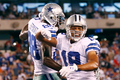 NFLは5日、米ニュージャージー（New Jersey）州イーストラザフォード（East Rutherford）で2012年シーズンが開幕し、ダラス・カウボーイズ（Dallas Cowboys）が24-17で11シーズン王者のニューヨーク・ジャイアンツ（New York Giants）を下した。

第4クォーターにタッチダウンを決めて歓喜するダラス・カウボーイズのマイルズ・オースティン（Miles Austin、2012年9月5日撮影）。(c)AFP/Getty Images/Al Bello