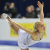 フリースケーティングに臨むキーラ・コルピ。(c)AFP/MLADEN ANTONOV