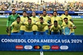 サッカーコパ・アメリカ、グループD、ブラジル対コスタリカ。試合前の写真撮影に臨むブラジルの選手（2024年6月24日撮影）。(c)Patrick T. Fallon / AFP