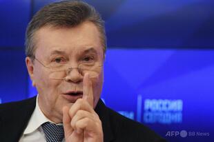 EUは「傲慢」、NATO加盟は「内戦に直結」 親ロシアの元ウクライナ大統領