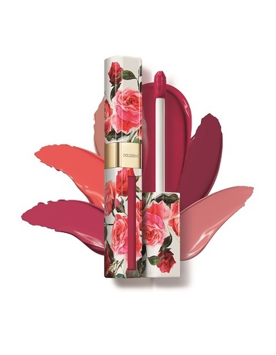「ドルチェ＆ガッバーナ ビューティ」ローズ柄新リキッドリップ限定店舗発売