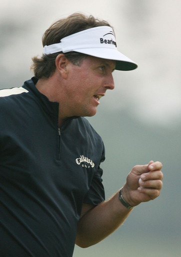 HSBCチャンピオンズ2007・2日目 ミケルソン 単独2位に浮上