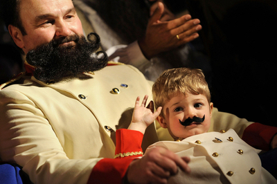 ひげ自慢、ドイツで国際選手権開催