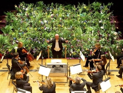 英ロイヤル・フィルハーモニー、奇妙な聴衆を前に演奏