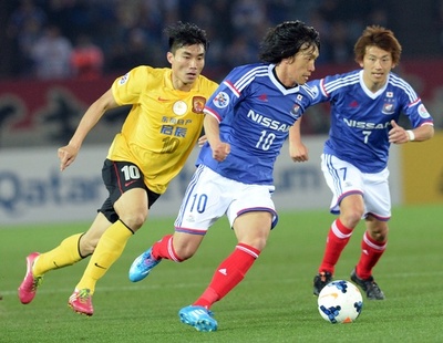 マリノスが王者広州恒大とドロー アジア・チャンピオンズリーグ