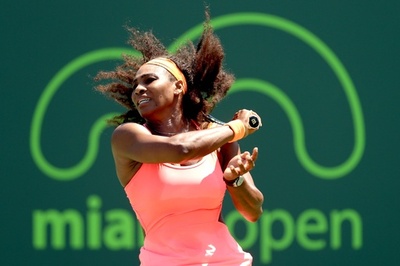セレーナが元大会女王を一蹴し準々決勝へ、マイアミ・オープン