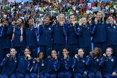 米国がブラジル退け最多5度目の金メダル パリ五輪サッカー女子