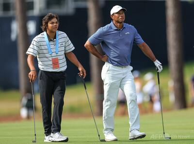 ウッズ、息子のチャーリー選手とPNC選手権出場へ 5年連続