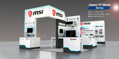 MSI、Japan IT Week 春 2026（Japan IT Week Spring 2026）でAIとエンタープライズ向けの包括的ソリューションを披露