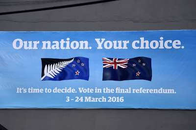 NZ国旗変更をめぐる国民投票、現国旗支持が多数 暫定結果発表