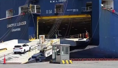 中国 今年第1四半期の国産自動車輸出台数が日本上回る107万台に