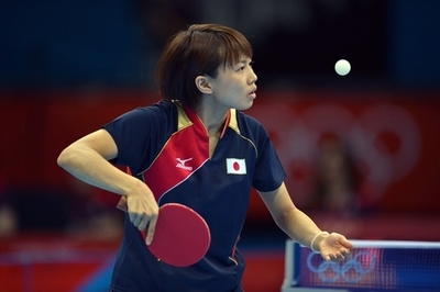 日本女子が初戦突破、卓球女子団体