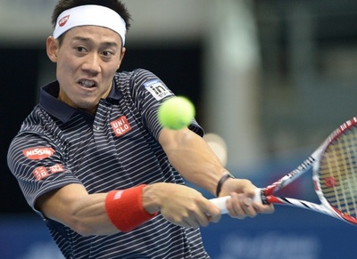 錦織が快勝で初戦突破「ほぼ完璧」、マレーシア・オープン