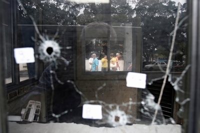 犯罪多発のリオ、病院に防弾対策 ブラジル