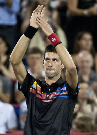 ジョコビッチとフィッシュが決勝進出、ロジャーズ・カップ