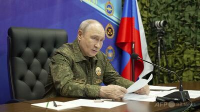 プーチン氏、ドネツク州完全制圧は「主要目標」