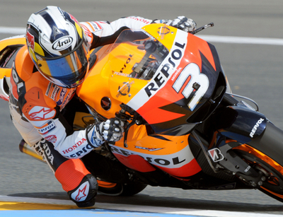 ペドロサがポールポジション獲得、フランスGP