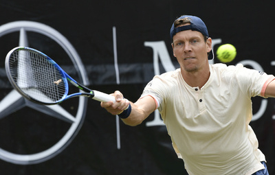 ベルディハ、背中のけがで全米欠場 ウィンブルドンに続き