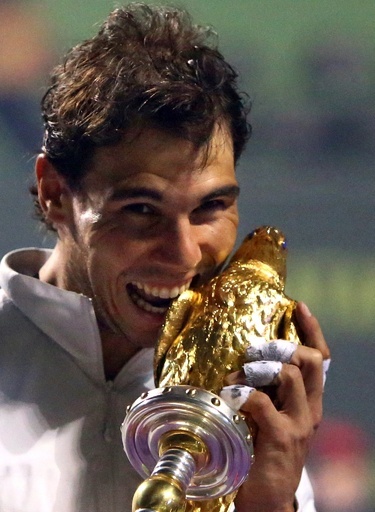 ナダルがエクソンモービル・オープン優勝、決勝でモンフィス破る