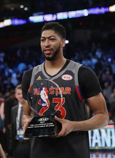 NBAオールスターで新記録連発、地元ペリカンズのデイビスがMVP