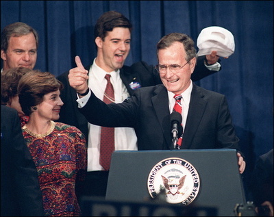【写真特集】ジョージ・H・W・ブッシュ元米大統領