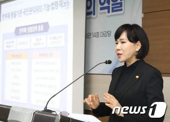 チョン・ヒョニ（全賢姫）権益委員長(c)news1