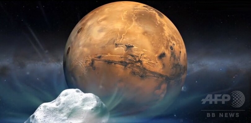 サイディング・スプリング彗星、火星近傍を通過 ESAが確認