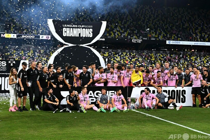 マイアミがリーグス杯制覇 7戦連発メッシが北米初タイトル獲得