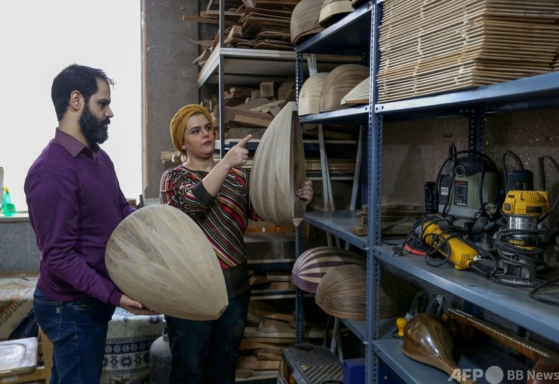 国境超えて中東つなぐ弦楽器、オリエンタルリュート イラン