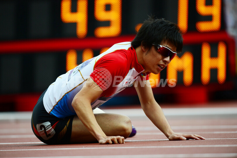 日本の3選手は予選敗退、男子400メートルハードル