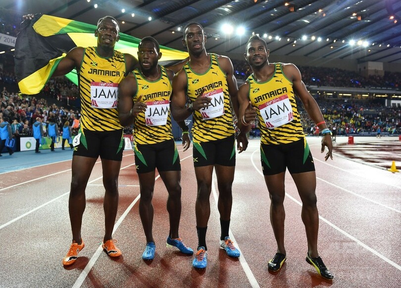 ボルト擁するジャマイカが400Mリレーで金、コモンウェルスゲームズ