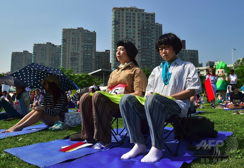 「ぼうっとする」大会、ソウルで開催