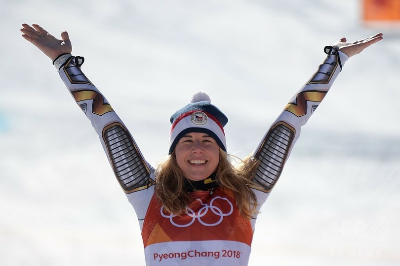 スノーボーダーがアルペン女子スーパー大回転で金 冬季五輪最大級の衝撃 写真4枚 国際ニュース Afpbb News