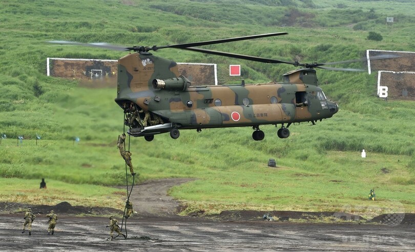 陸上自衛隊「富士総合火力演習」の予行実施