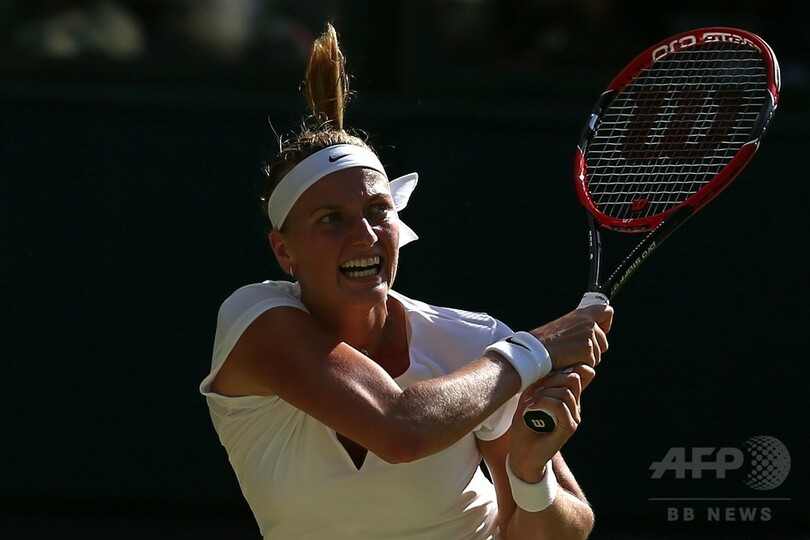 前回女王クビトバがヤンコビッチに敗れる、ウィンブルドン選手権