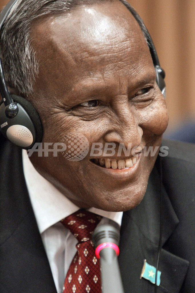 ＜ソマリア紛争＞大統領、04年10月の就任以来初の首都入り ソマリア 写真1枚 国際ニュース：AFPBB News