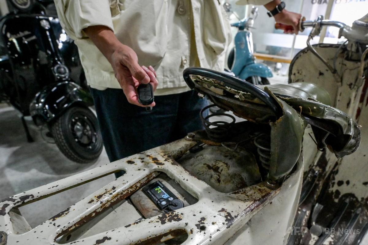 ベスパ」愛が止まらない ビンテージスクーターを電動に インドネシア