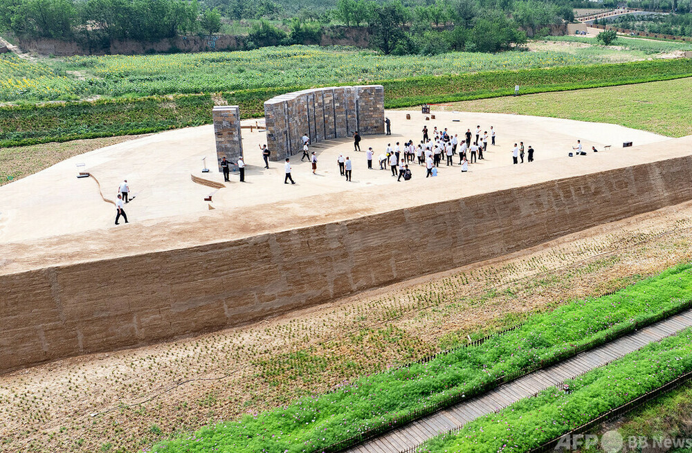 中国山西省初の国家考古遺跡公園「陶寺国家考古遺跡公園」が開園 写真1